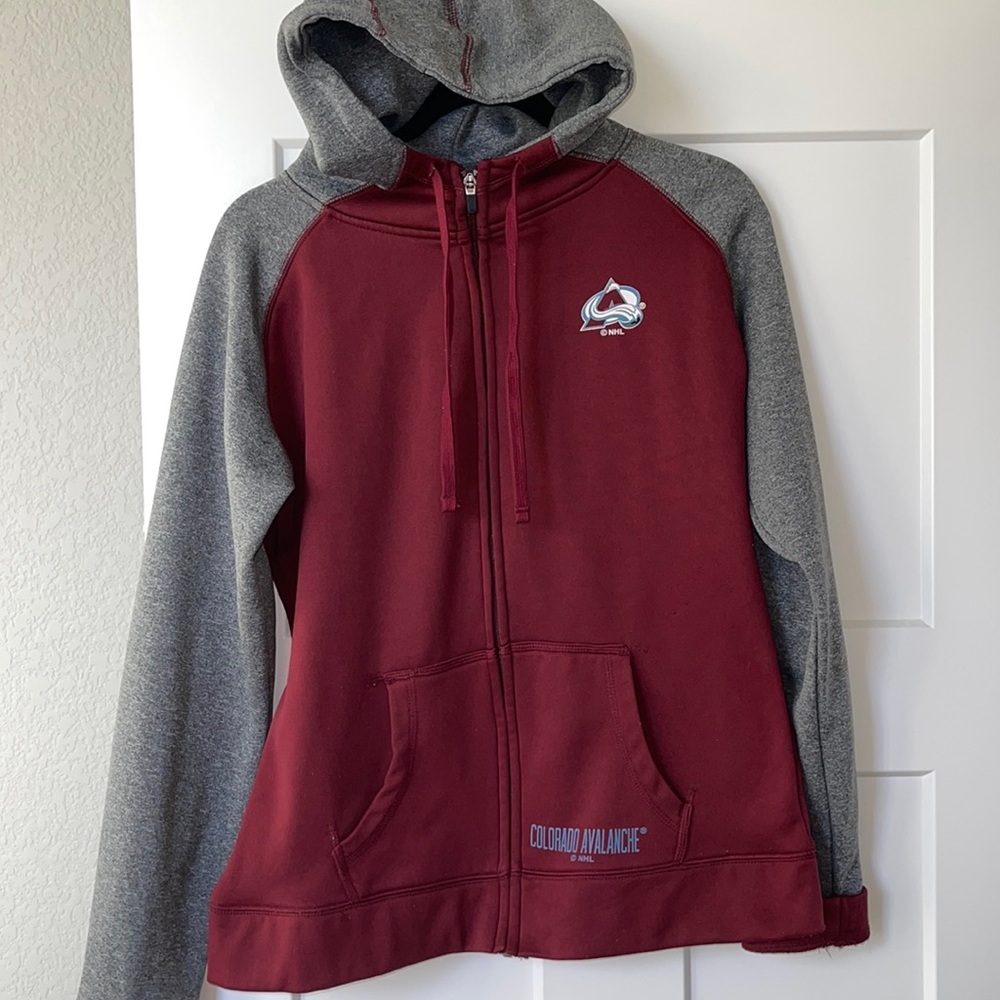 COLORADO AVALANCHE zip-up hoodie